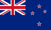 National flag of New Zealand